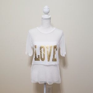 Kontrol mesh LOVE top medium